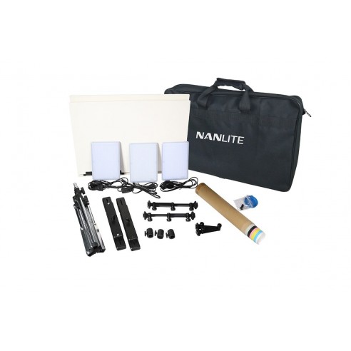 Nanlite -Kit Mini- Bodegón Nanlite Compac 20T -Antorchas led
