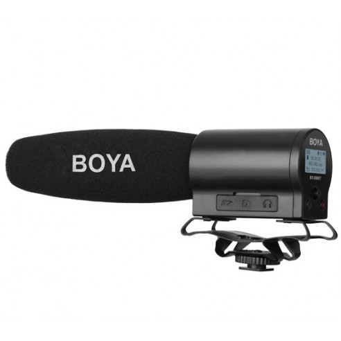 Boya -Micrófono de Cañón Grabador Boya BY-DMR7 -Micrófonos cañón